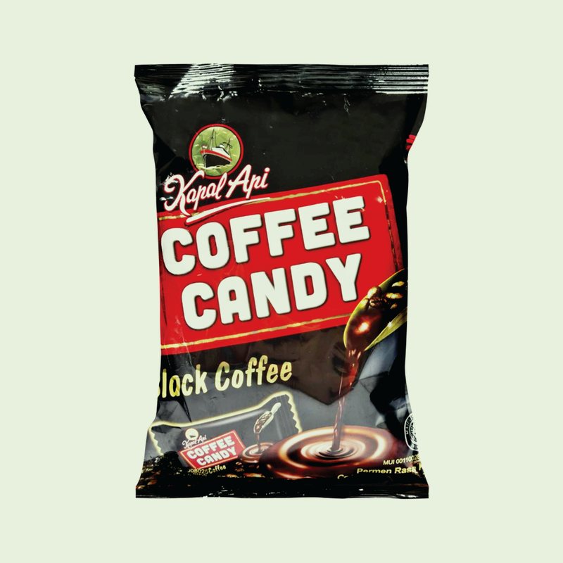 Kapal Api black coffee candy